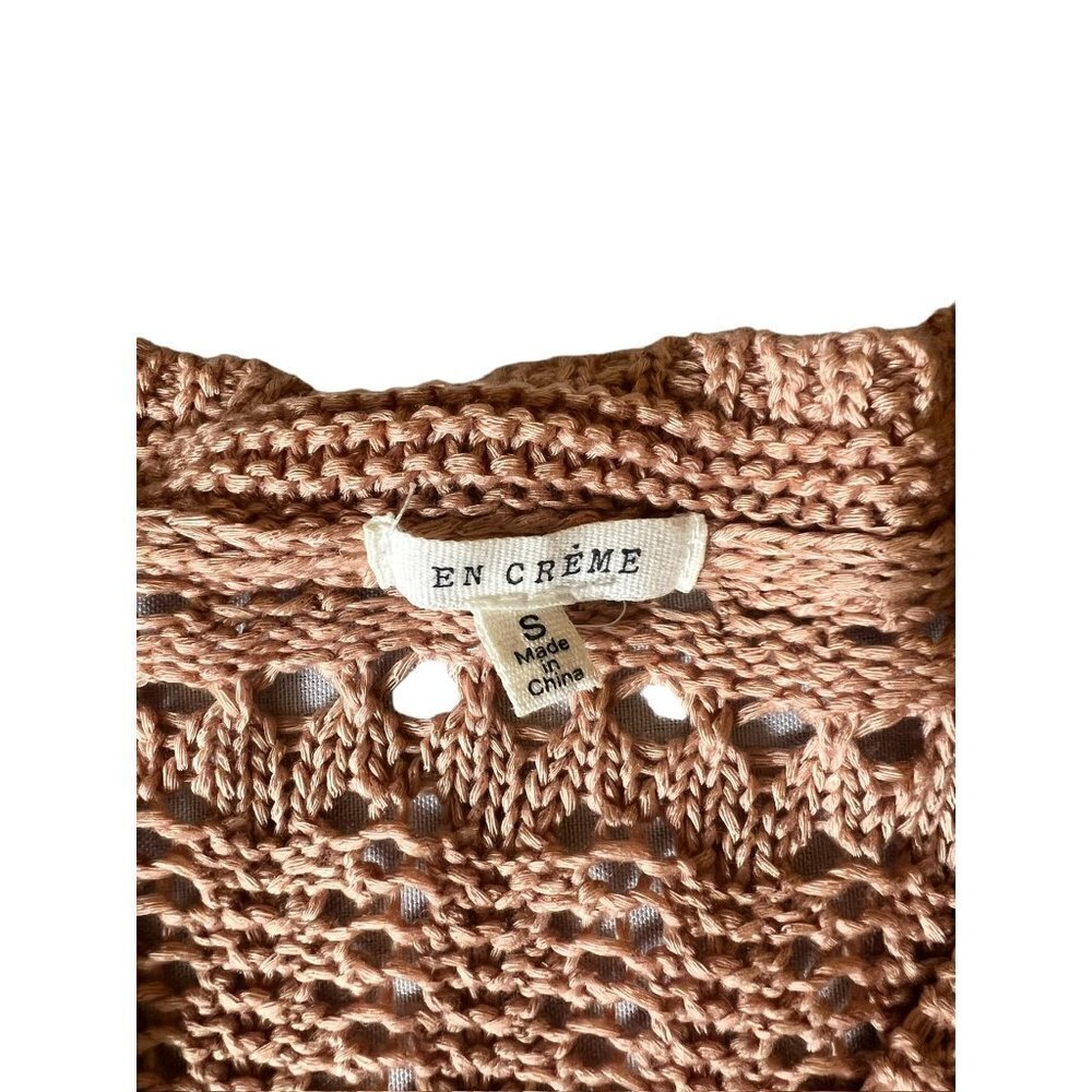 En Creme Women's Crocheted Top - Picture 3 of 6